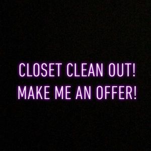 Everything needs to go!